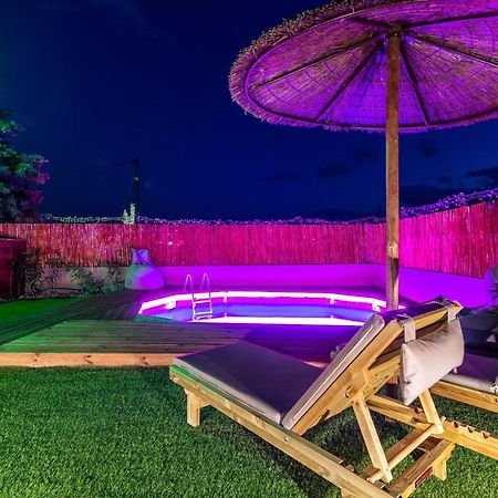 Modern House With Pool Near Beach Gazi Екстер'єр фото