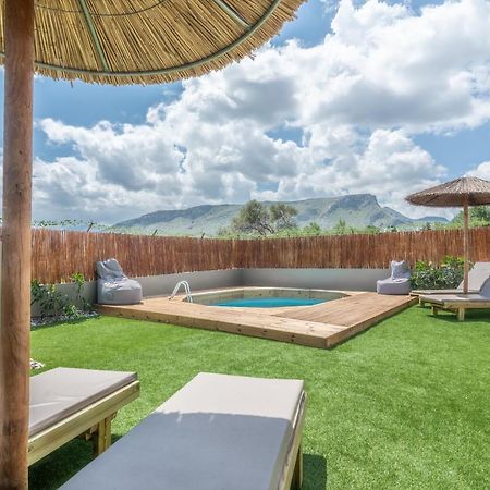 Modern House With Pool Near Beach Gazi Екстер'єр фото