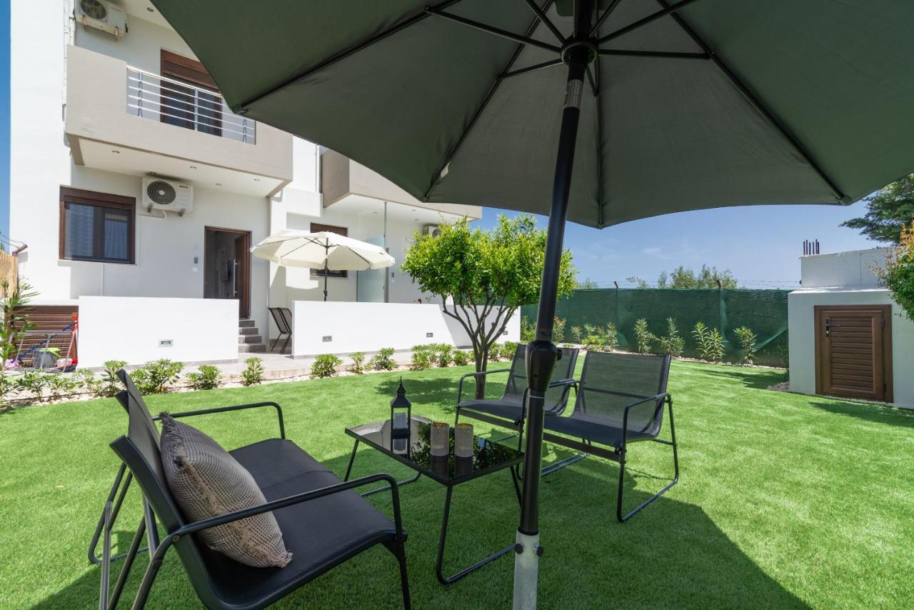 Modern House With Pool Near Beach Gazi Екстер'єр фото