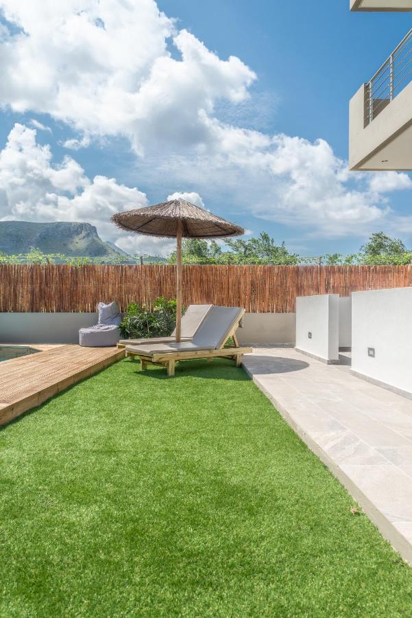 Modern House With Pool Near Beach Gazi Екстер'єр фото